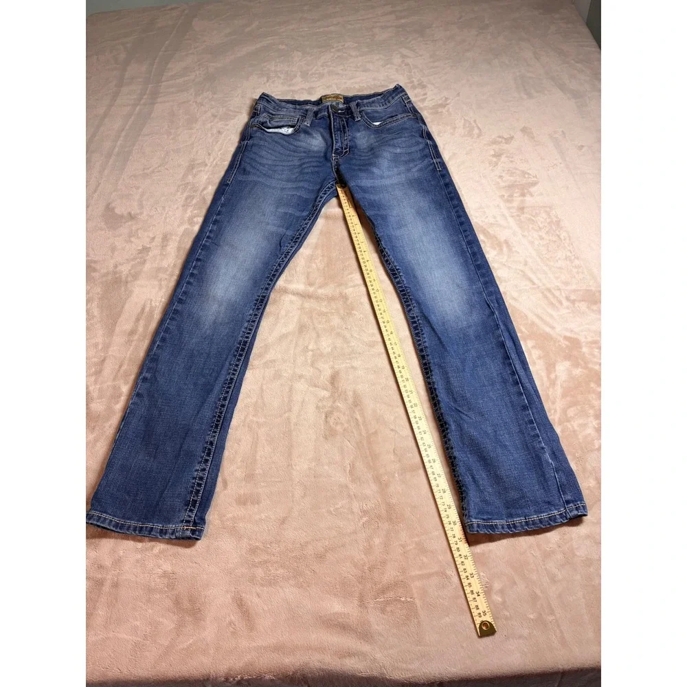 Wrangler 20X Style 42 Vintage Boot Jeans Light Wash Men's 32x34 Western Denim